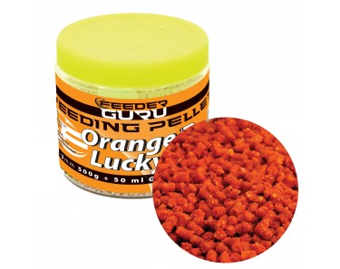 Feeding Pellet 2in1 Orange Lucky 500g