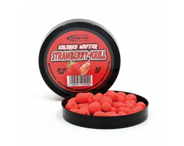 Colored Wafter 11-11mm Strawberry-Krill