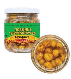 Üveges Tigrismogyoró/ Tigernut in Glass Eper/ Strawberry