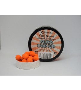 Fluo Pop up Csoki Narancs/ Chocholate Orange 10mm